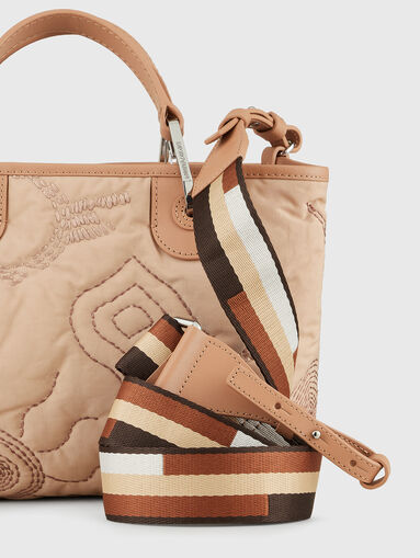 Bag with embroidery and logo accent - 5