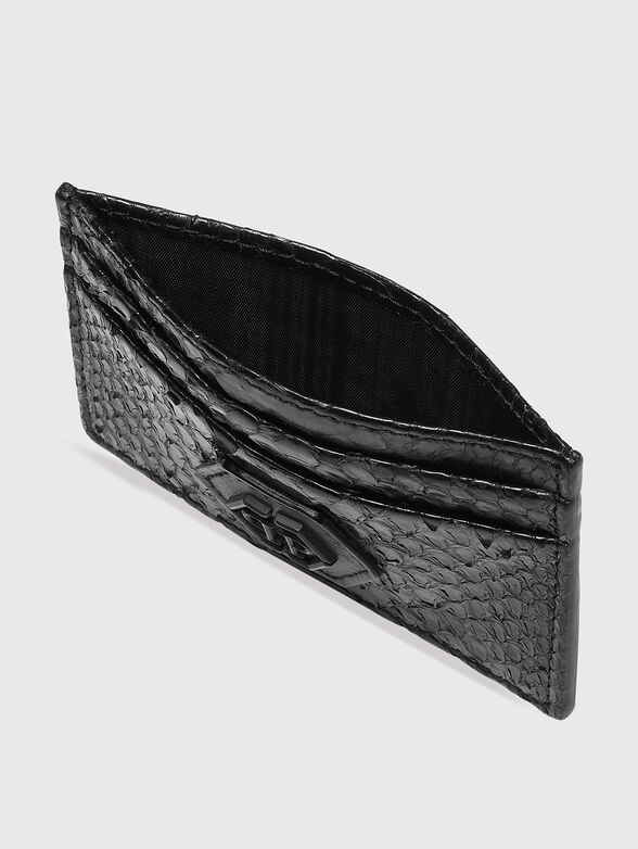 Snakeskin card holder - 4