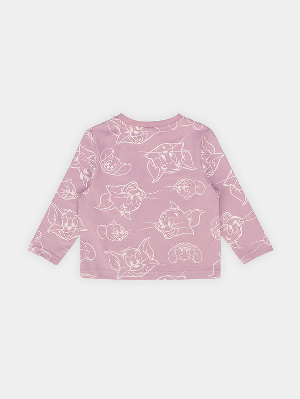 TOPEKA blouse with TOM AND JERRY print - 2