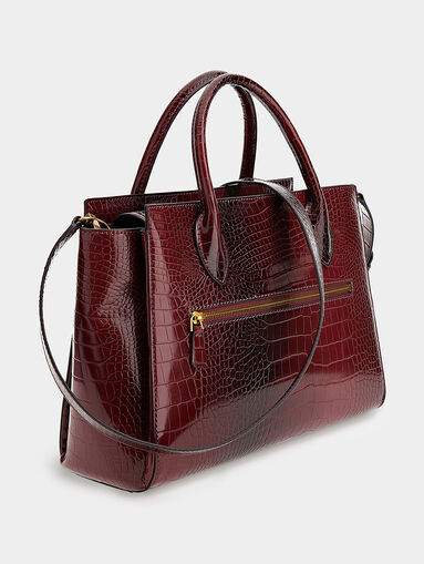 ENISA tote bag with croc print - 3