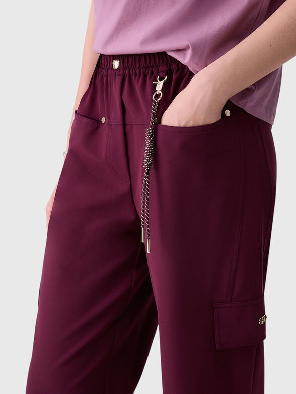 Oversized pants with side pockets - 3