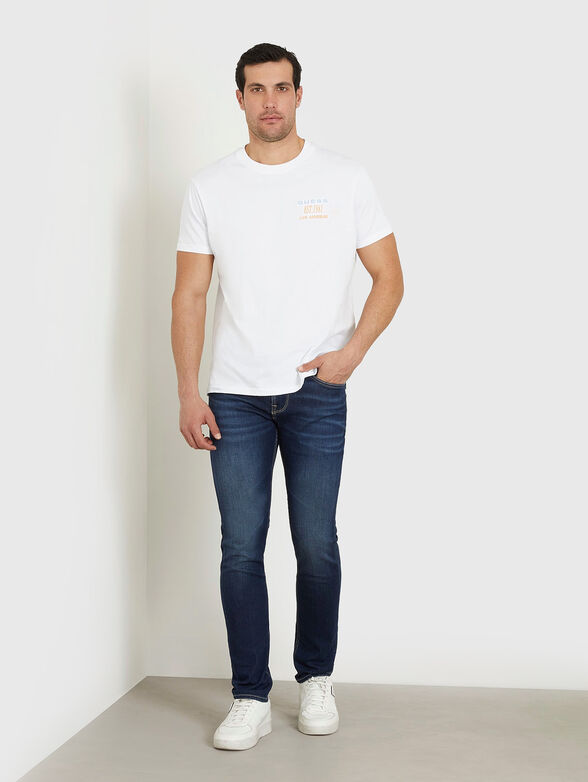 Slim fit jeans in dark blue - 4