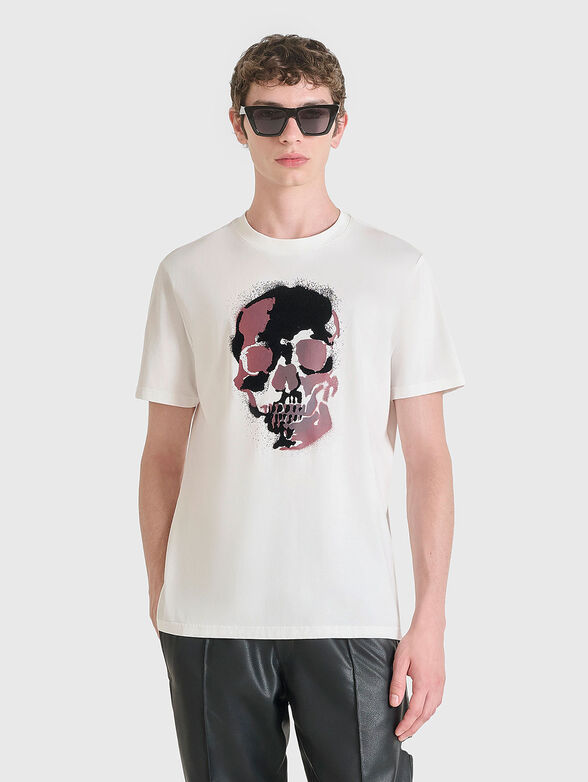 Black cotton T-shirt - 1