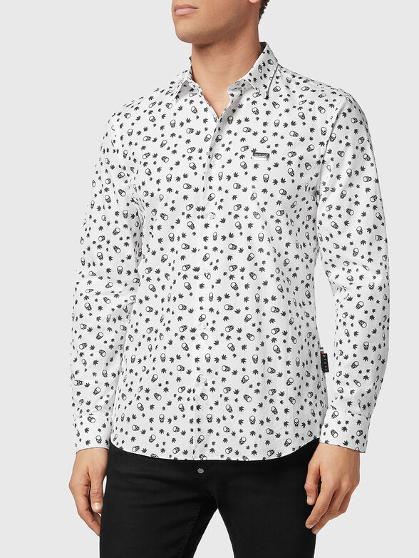 SUGAR DADDY shirt with monogram print - 1