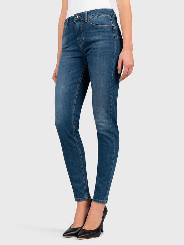 Jeans with appliques - 1