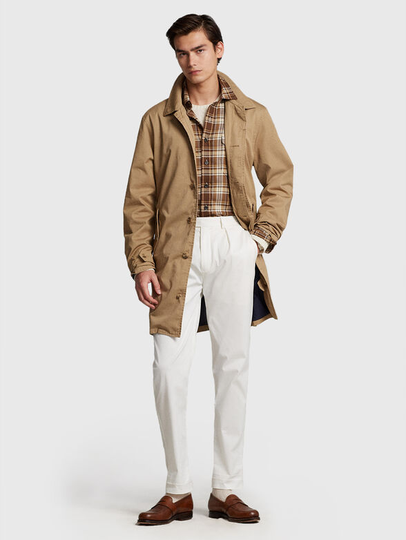 Beige walking coat - 2