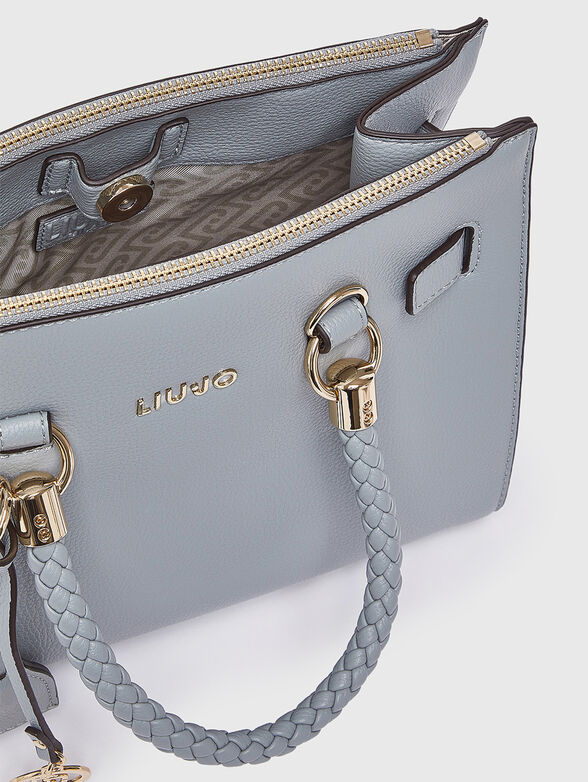 BOSTON bag with woven handles - 6