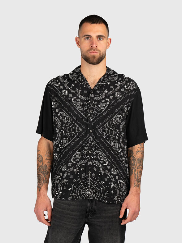 ESPINO short sleeve shirt with accent print - 1