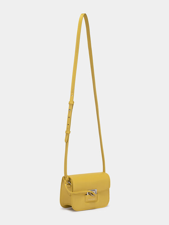Жълта кросбоди чанта IVY - 2