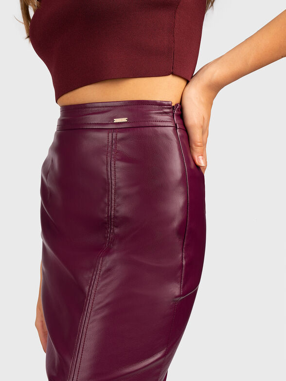 GIORGIA skirt with mini logo detail - 3