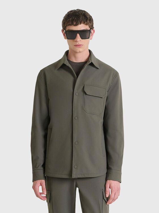 Връхна риза с копчета - 1