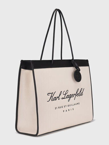 HOTEL KARL bag with logo print - 3