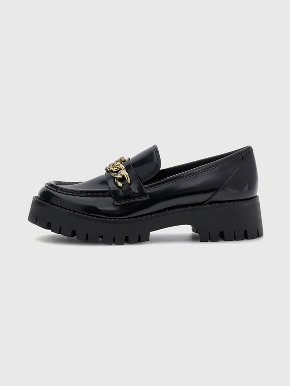 ALMER loafers with gold detail - 1