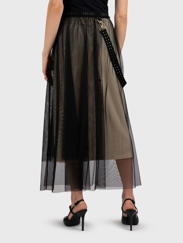 Longline tulle skirt - 2