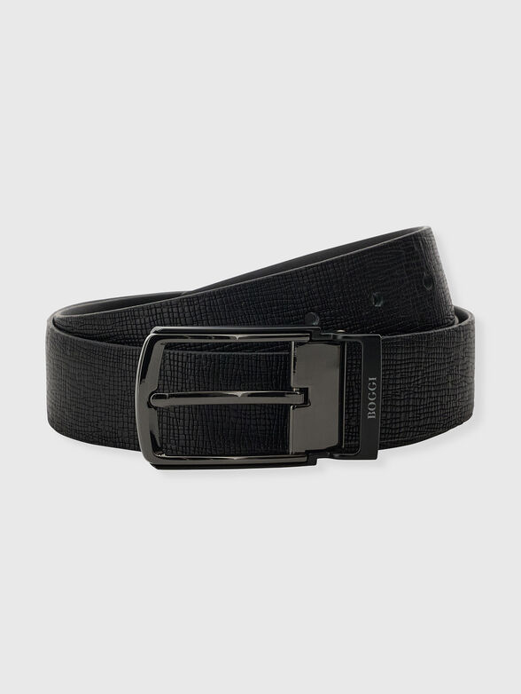 Reversible leather belt - 1