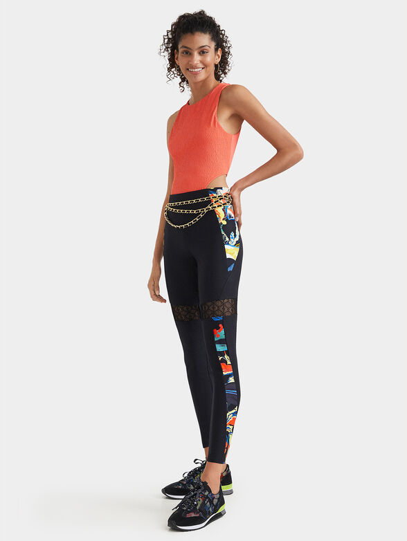 CALIX Leggings with lace details - 1