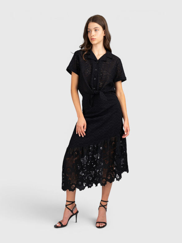 Shirt with openwork motifs - 2