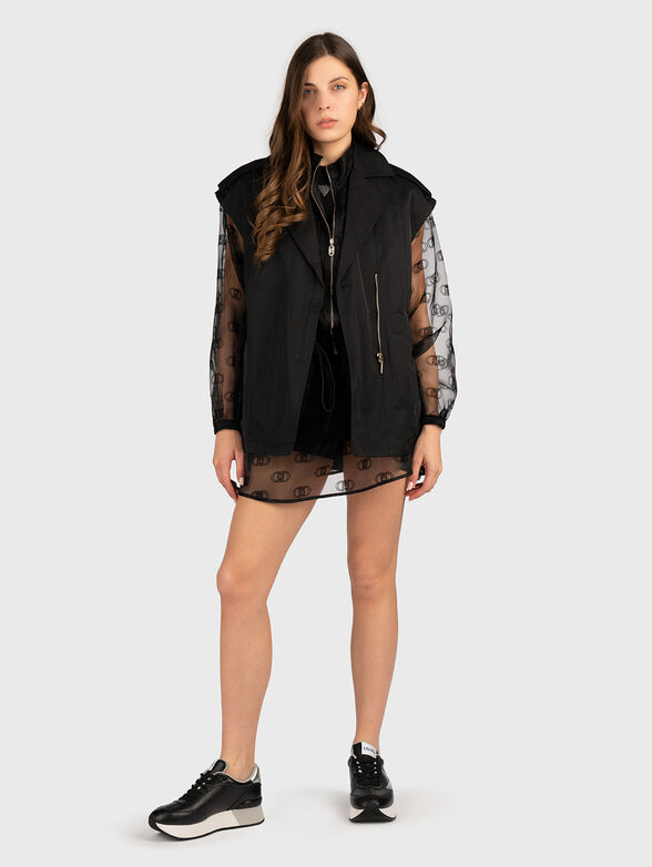 Vest with golden details - 2