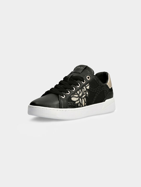REFRESH sneakers with gold details - 2