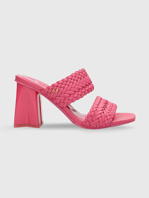 LILAH black heeled sandals - 1