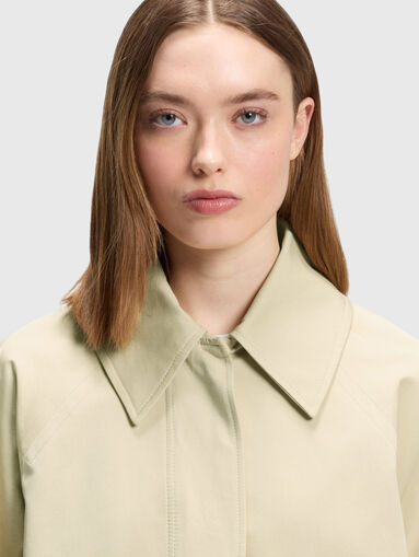Cotton trench coat - 4