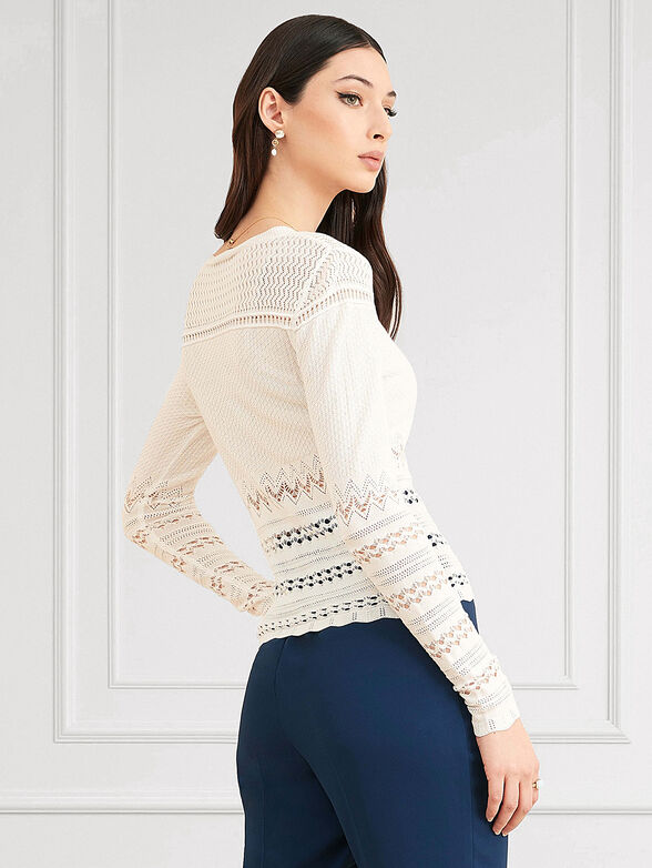 ANNA CROCHET sweater - 3