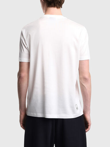 Cotton-blend T-shirt  - 3