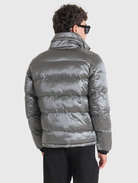 Padded jacket in silver grey colour - 2