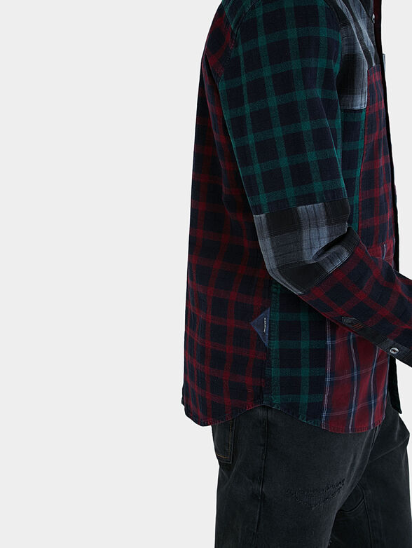 SERGIO Shirt with patchwork effect - 5