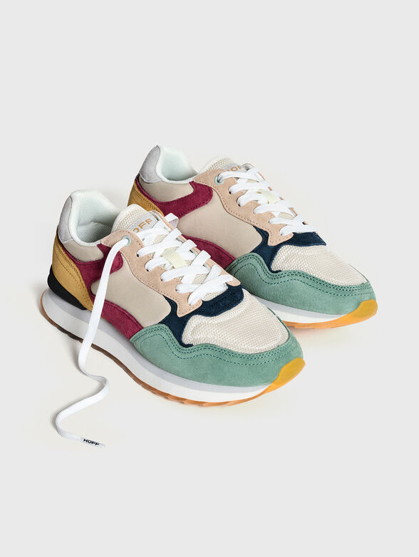 MONTREAL sports shoes in suede and textile - 1