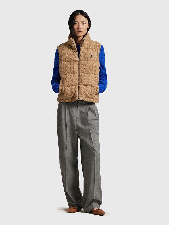 Wool and cashmere vest - 2