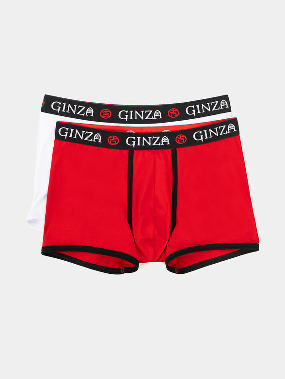 Set of boxers in red and black - 1