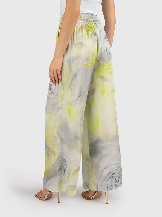 Straight leg satin pants - 2