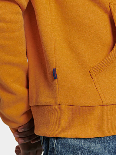 Grey sweatshirt with hood - 4