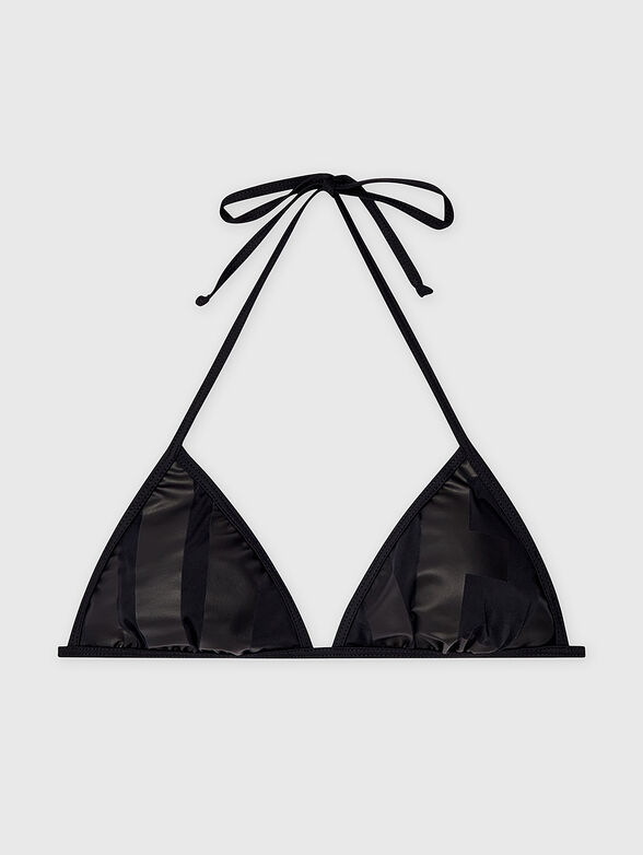 BFB-SEES-A bikini top in black - 4