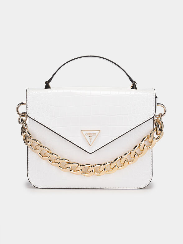 RETOUR blue crossbody bag with gold-colored accents - 1