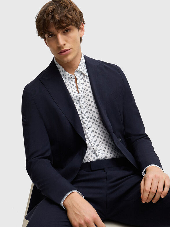 HANRY two-piece dark blue suit - 6