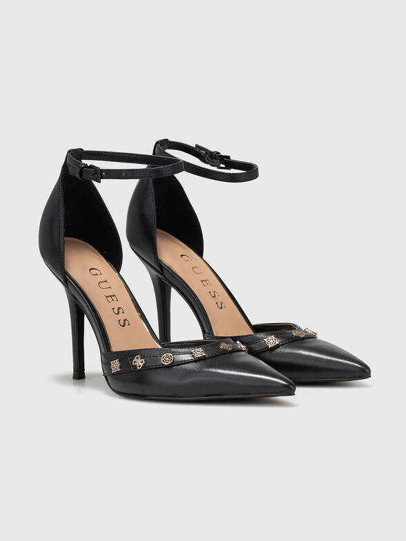 NANAE heeled shoes with logo details - 2
