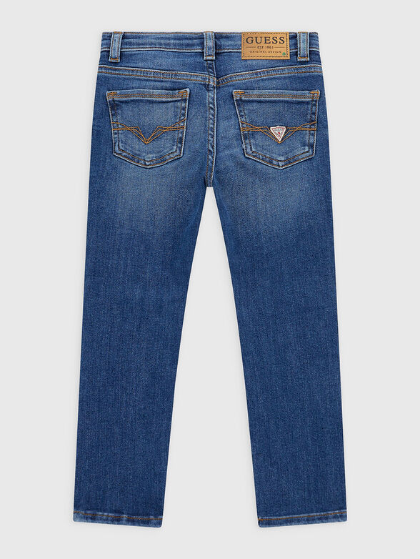 Skinny dark blue jeans - 2