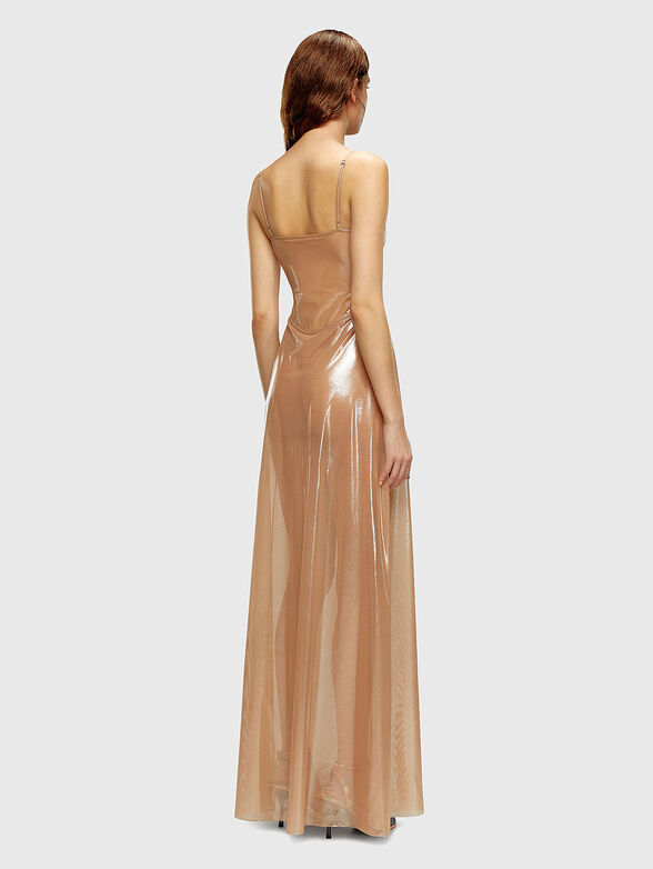 D-ROONEY dress with metallic effect - 2