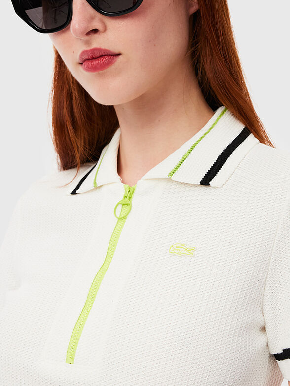 Slim fit pique polo shirt - 4