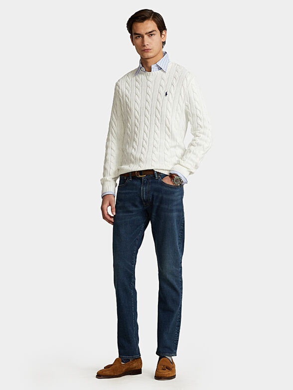 Sweater with logo embroidery - 2