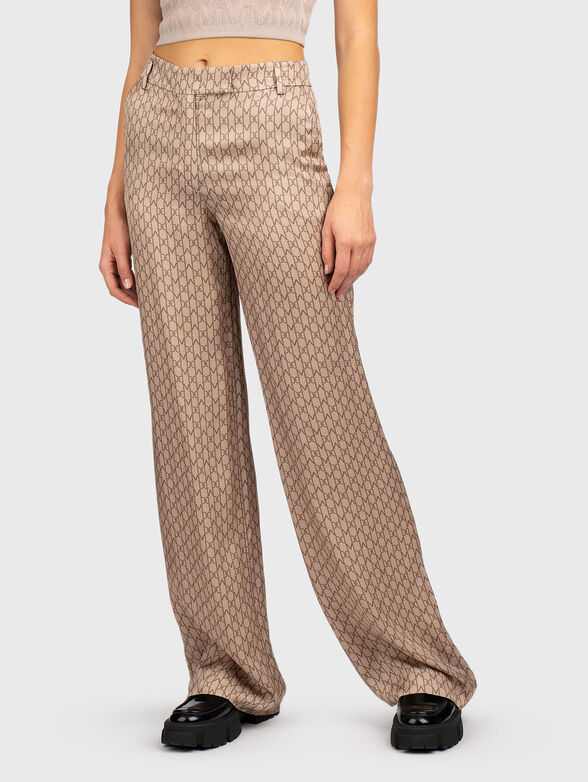 LOREDANA monogram trousers - 1