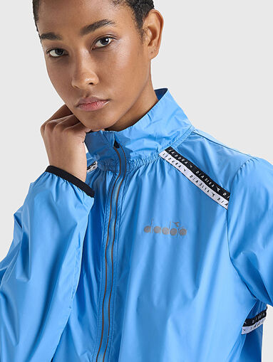 Black sports windproof jacket - 5