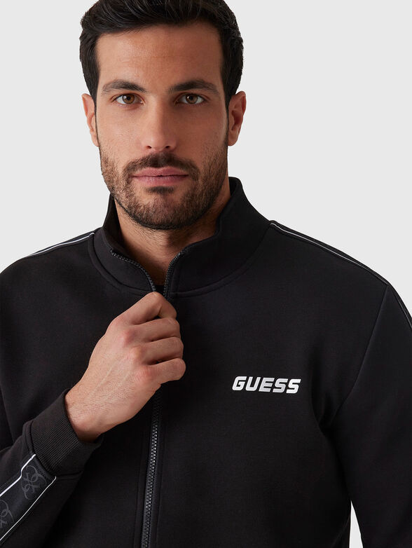 MICKEY sweatshirt with logo detail In ecru - 4