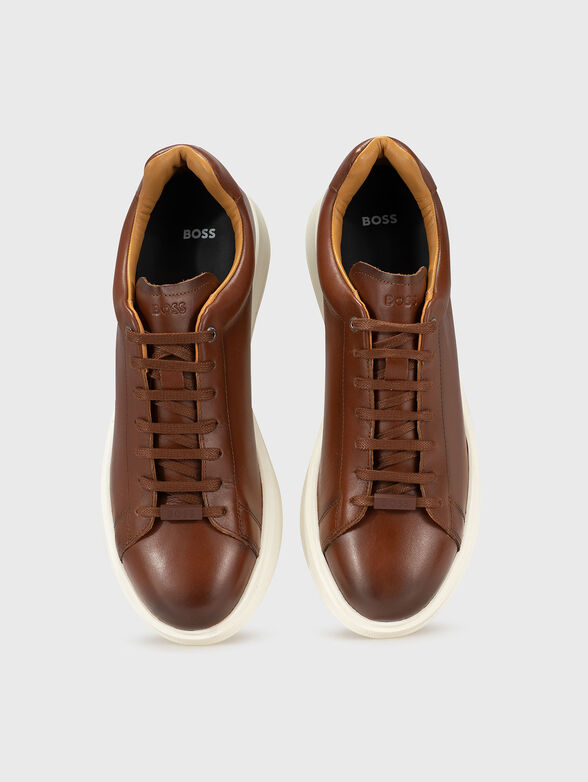 Bulton leather sports shoes - 6