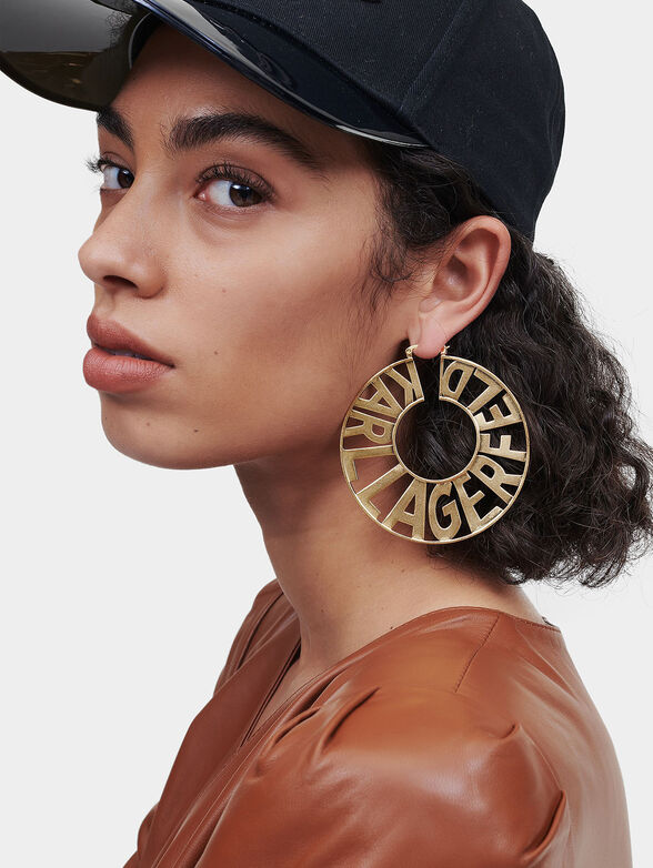 K/LETTERS EXTRA LARGE Earrings - 2