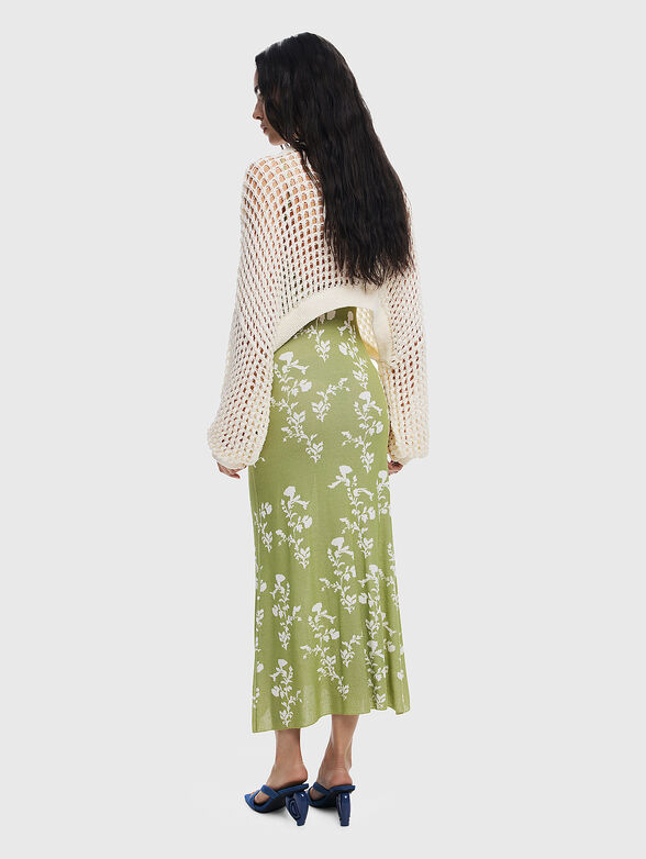 2-in-1 midi dress with detachable top - 1