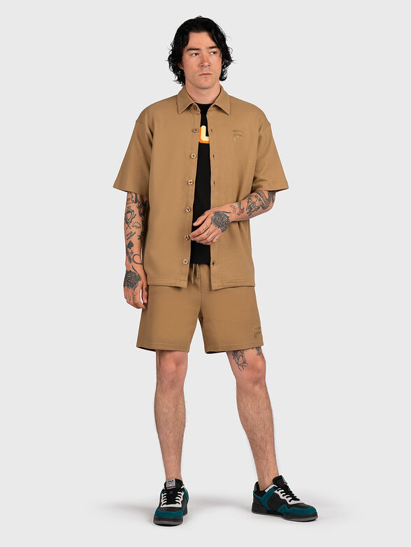 Sport overshirt with logo detail - 2