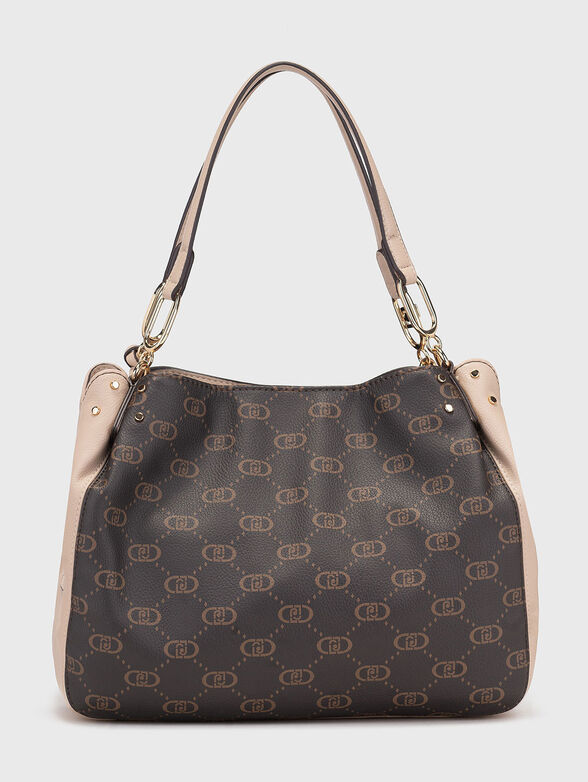 Big bag with accent print - 2